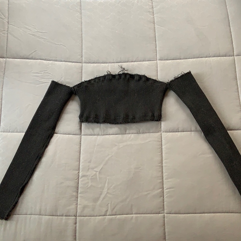 Recycled crop top